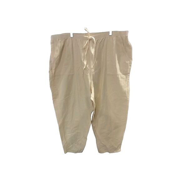 BFA Classics Women's Elastic Waist Canary Yellow Plus Size Pants 3x - Picture 6 of 10